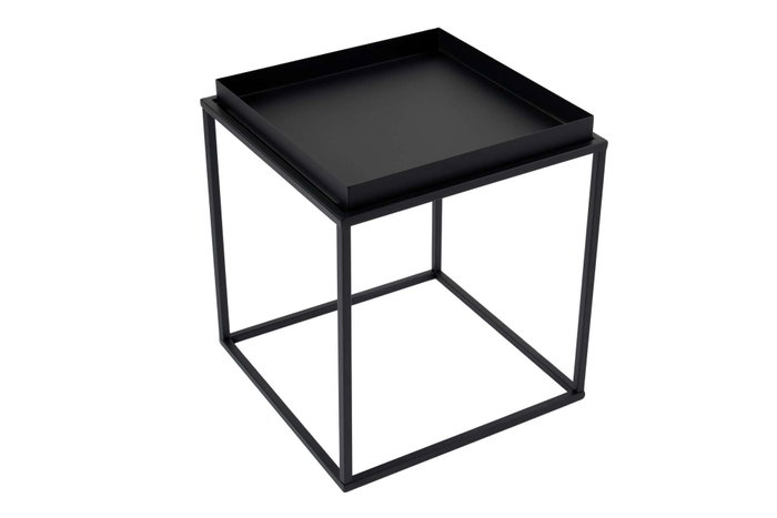 Hanah Home Shb-018 Mesa de café de metal negra